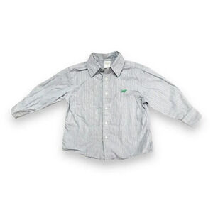 Crewcuts | Striped Button Down Shirt (3) 💚💙